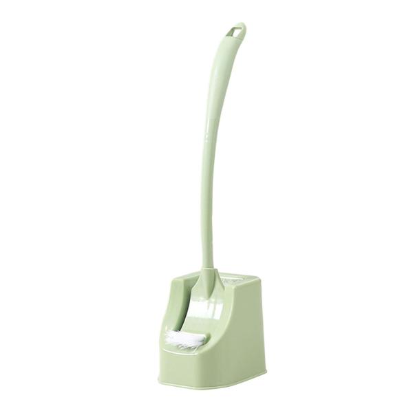 トイレブラシ ホルダー付き トイレクリーナーブラシ バスルームアクセサリー コンパクト ロングハンドル トイレボウルブラシ バスルームブラシ