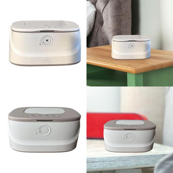 ベビーワイプウォーマー、USB加熱ワイプディスペンサー、加熱インテリジェントワイプヒーター、赤ちゃん用ポータブルUSBウェットティッシュウォーマー、