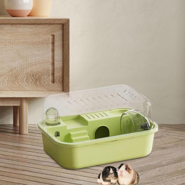 大型ハムスターケージ ハムスター生息地 通気性 ハウス ウサギ、マウス、シュガー、グライダー、モルモット、ハリネズミ用小動物ケージ