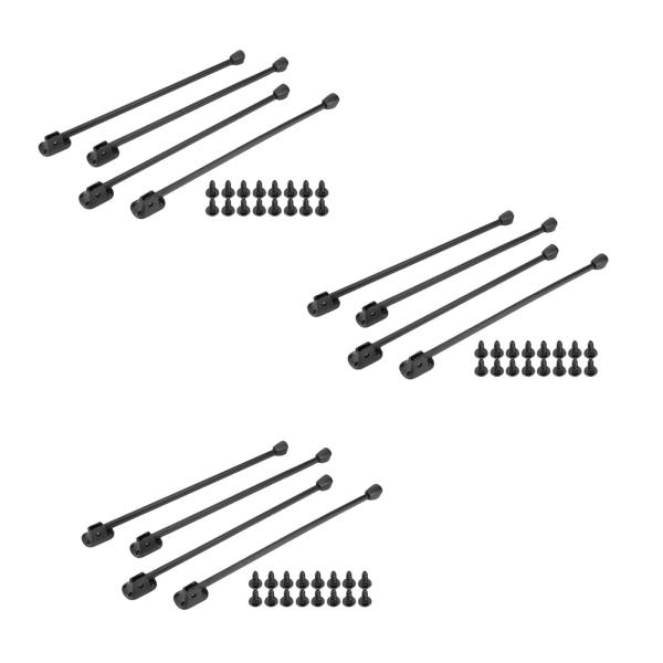 折りたたみ式デスク脚 4個セット ポータブル 頑丈 多目的 高耐久 ネジ付き テーブル脚 家庭用ベンチに安定