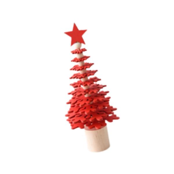 卓上クリスマスツリーデコレーション 人工ツリー 小さなクリスマスオーナメント ミニ木製クリスマスツリー フェスティバル ファームハウス用