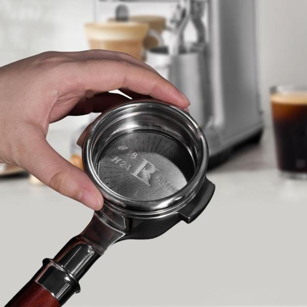 58mmコーヒーポルタフィルターバスケット、エスプレッソポルタフィルターバスケットキッチンツール、コーヒーメーカーパーツ用加圧多孔フィルター