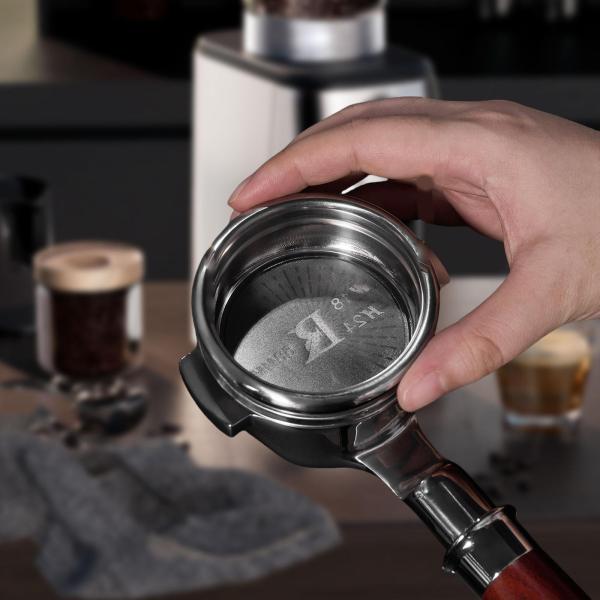 58mmコーヒーポルタフィルターバスケット、エスプレッソポルタフィルターバスケットキッチンツール、コーヒーメーカーパーツ用加圧多孔フィルター