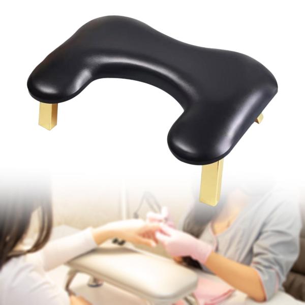 マニキュアサポートクッション ネイルクッション PUレザー ネイルアームレスト枕 折りたたみ式マニキュアハンドピロー ネイルアート  女性