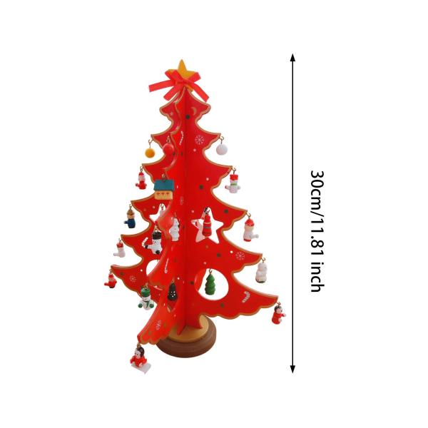 クリスマスツリー テーブルデコレーション DIY レトロデザイン オーナメント スター GIF クリスマスツリー デコレーション センターピース テー