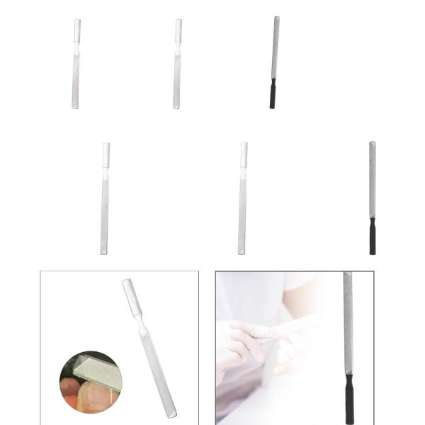 ネイルファイル ネイルアートポリッシュ 女性用 アクリルネイル サロン用 ステンレススチール ネイルスタイリング サンディングファイル