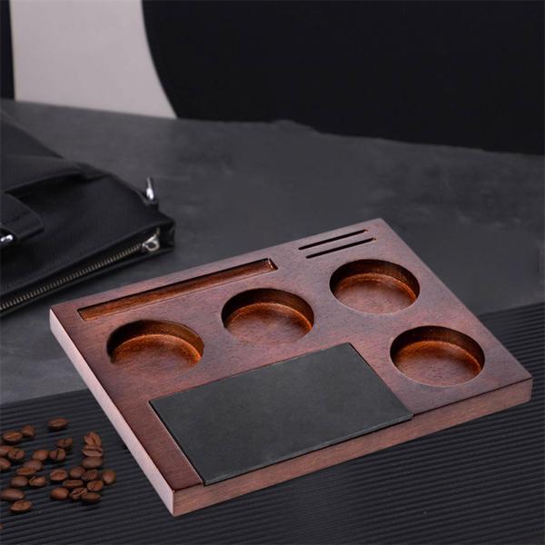 エスプレッソタンピングステーションコーヒータンパーホルダー、51/54/58mm、エスプレッソオーガナイザー、家庭用カウンターショップバー用コーヒータ