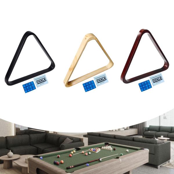 ビリヤードテーブル用三角形ボールラック、ビリヤードボールラックプールボールラック、ビリヤードルーム、スヌーカー、屋内ゲーム、トレーニング用