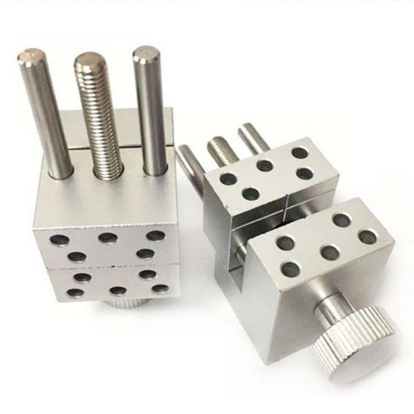 ミニバイス時計修理ツール、プロ仕様の小型ベンチクランプ、モデル製作工芸用時計ホルダー、時計修理