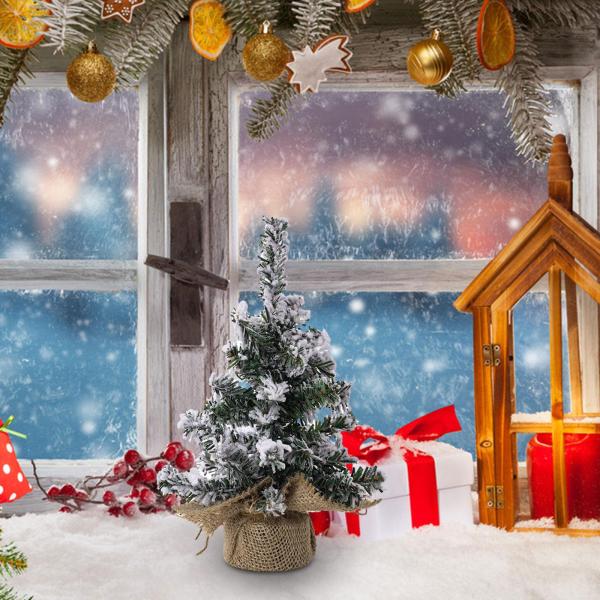 植毛クリスマスツリー 人工クリスマスツリー クリスマスギフト ミニチュアミニクリスマスツリー 暖炉用デスクトップクリスマスツリー