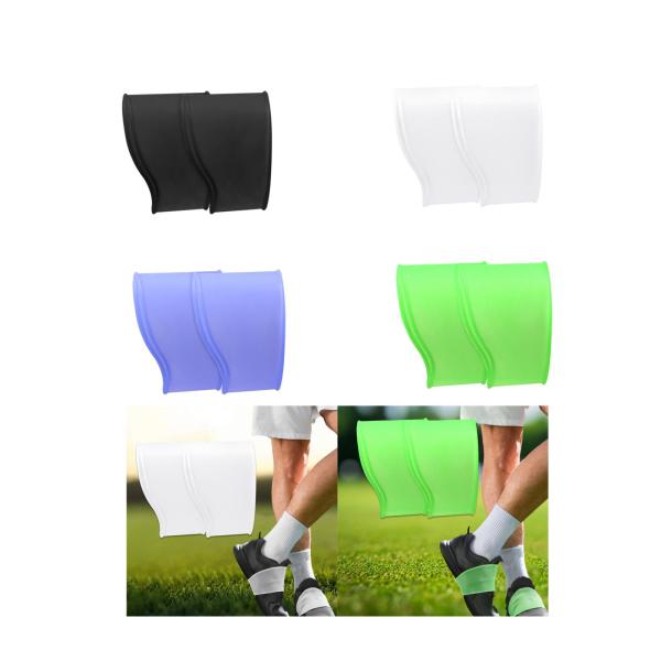 スポーツレースバンド 靴ひもカバー 2個 多目的再利用可能 サッカー用具 サッカーレースカバー 屋外ヨガ タンゴのプレイ用
