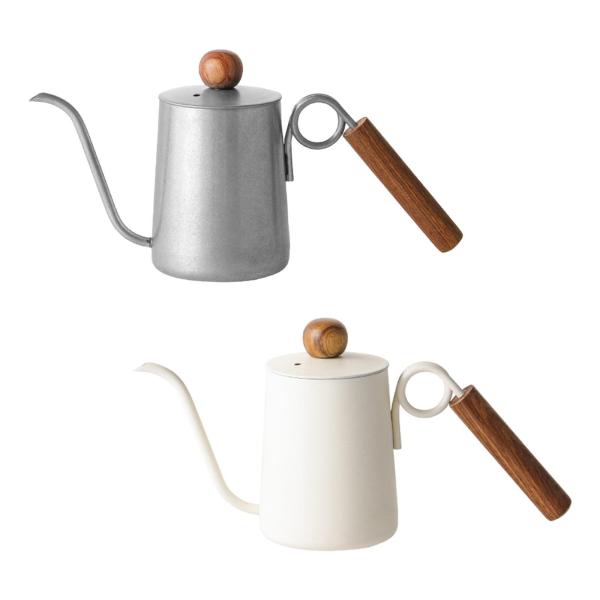 グースネックコーヒーケトル、ティーケトル、ハンドル付きポアオーバーコーヒーケトル、コーヒーメーカー、レストラン用350mlドリップコーヒーポット