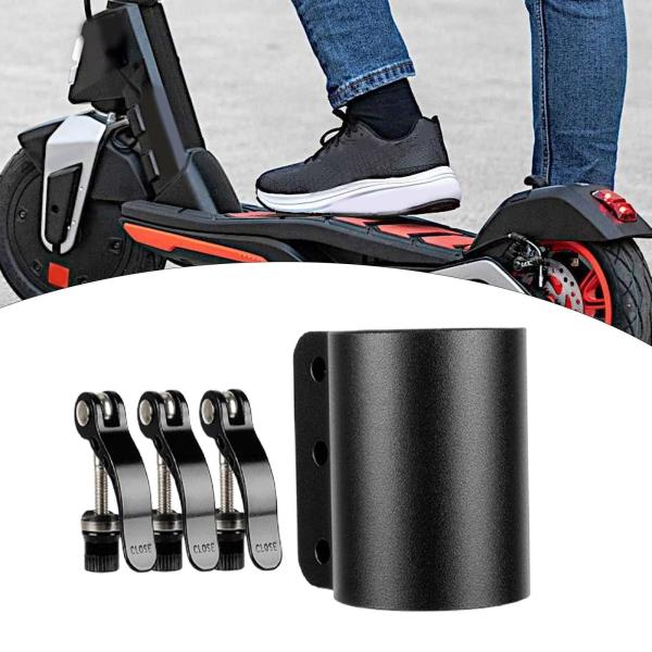 スクーター折りたたみクリップ固定具ツール用品固定ポールスタビライザー折りたたみラッチロッククランプライディングサイクリング用