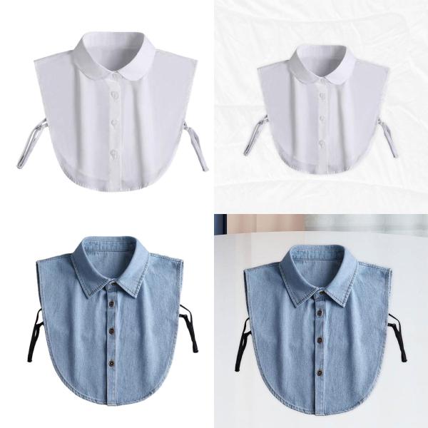 偽の襟プロフェッショナルスーツ装飾エレガントな服調節可能な偽の襟
