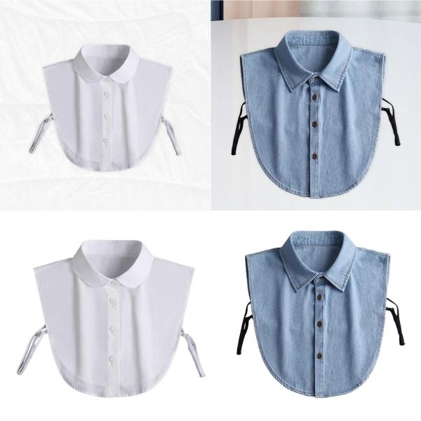 偽の襟プロフェッショナルスーツ装飾エレガントな服調節可能な偽の襟