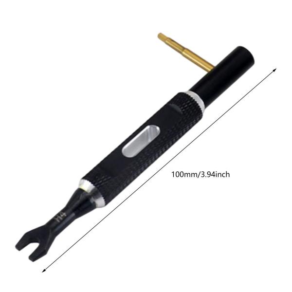 モデルカー プルロッドレンチ 調整レンチ 多目的 耐摩耗性 頑丈 ポータブル 六角ソケット 2.0mm 4mm ハンドツール