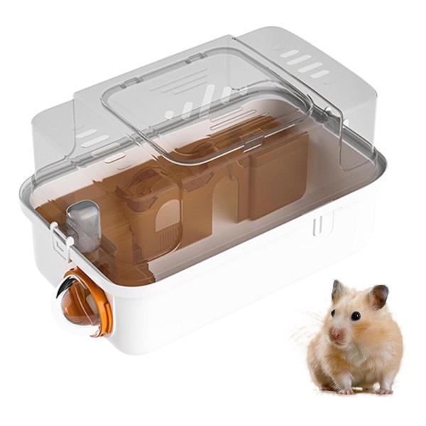 ハムスターケージハウス 透明 通気性 大型 生息地 小動物用ケージ 小動物用 フクロモモンガ ウサギ ネズミ スナネズミ