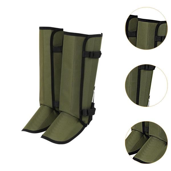 レッグゲイター レッグプロテクター 快適 ユニーク ポータブル 冬用シューズカバー ハイキングブーツカバー キャンプ アウトドアスポーツ用 2個