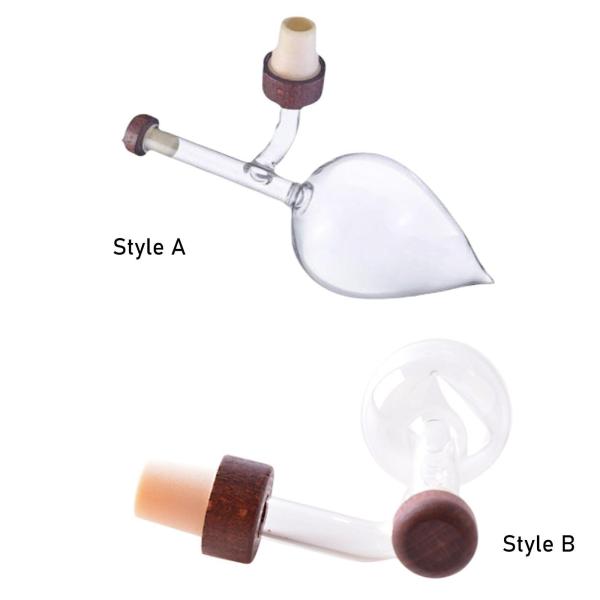 ほとんどのワインボトルにフィットするワインエアレーターポアラー ボトル内透明 赤ワインデカンタ 父への誕生日パーティーギフト