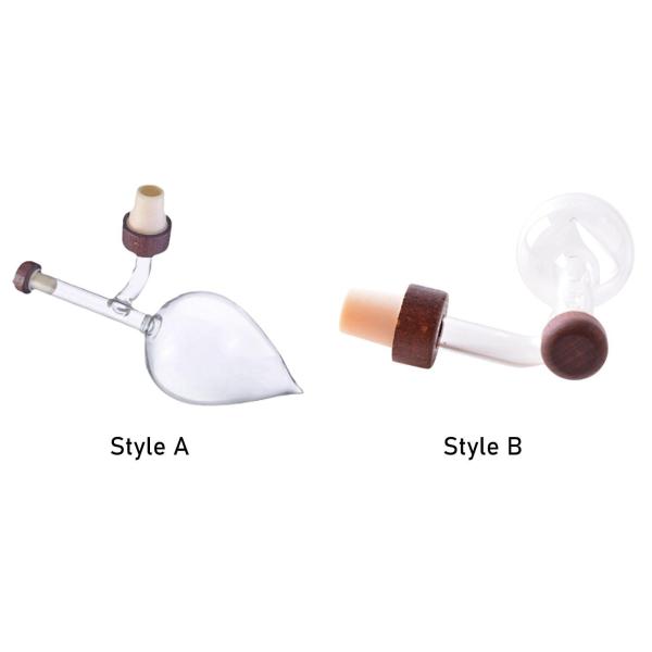 ほとんどのワインボトルにフィットするワインエアレーターポアラー ボトル内透明 赤ワインデカンタ 父への誕生日パーティーギフト