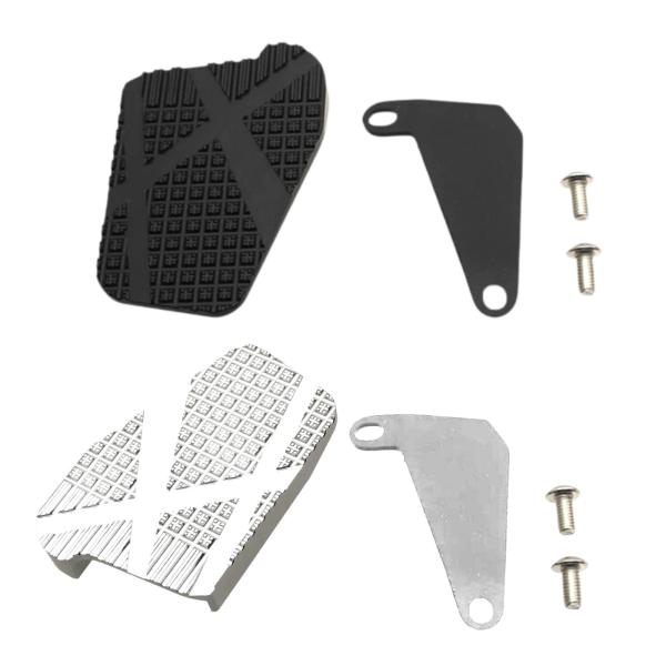 ブレーキレバーペダルエクステンダー ブレーキペダル拡大エクステンション 簡単に取り付けられる 直接交換可能な金属製リアブレーキペダルエクステンダー