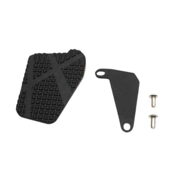 ブレーキレバーペダルエクステンダー ブレーキペダル拡大エクステンション 簡単に取り付けられる 直接交換可能な金属製リアブレーキペダルエクステンダー