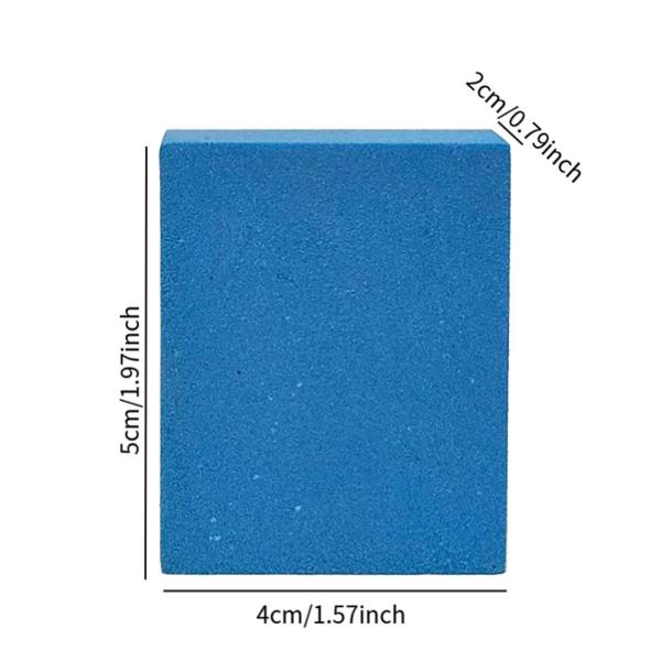 スノーボードグミストーン ゴム製研磨石 実用的なスキーチューニンググミストーン 5 cm x 4 cm スノーボードチューニングツール 研磨用