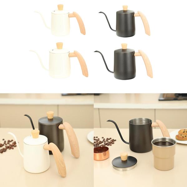注ぎ口付きケトル ハンドコーヒーメーカー ケトル ギフト グースネックケトル ドリップコーヒーケトル コーヒーショップ バー ピクニック アウトドア 