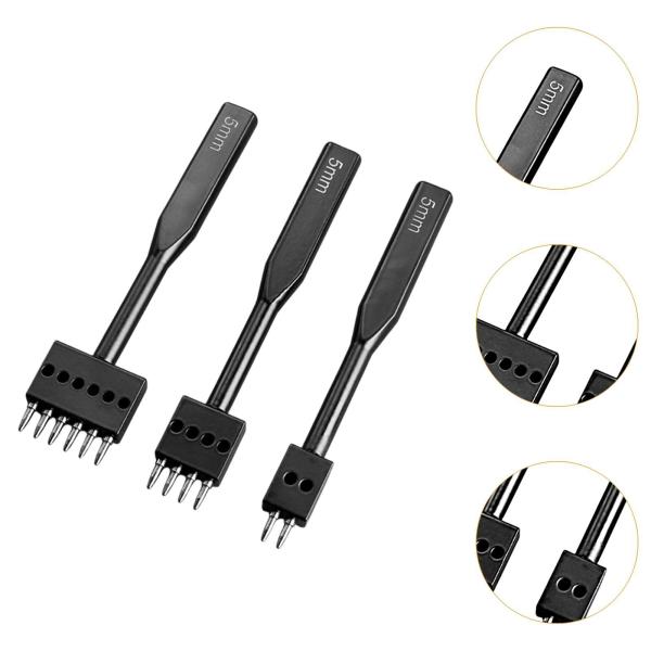 レザーホールパンチャーツール レザークラフトパンチングデバイス DIYクラフト用の使いやすい革加工ツール 家庭用初心者