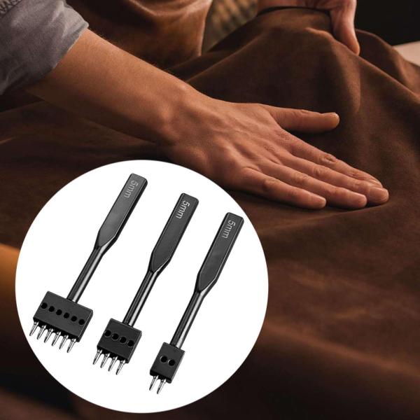 レザーホールパンチャーツール レザークラフトパンチングデバイス DIYクラフト用の使いやすい革加工ツール 家庭用初心者