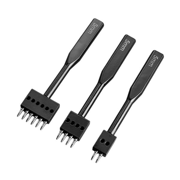 レザーホールパンチャーツール レザークラフトパンチングデバイス DIYクラフト用の使いやすい革加工ツール 家庭用初心者