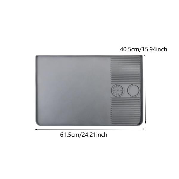 シリコーンコーヒーマット多目的滑り止めコーヒーメーカーマットカフェキャビネット用