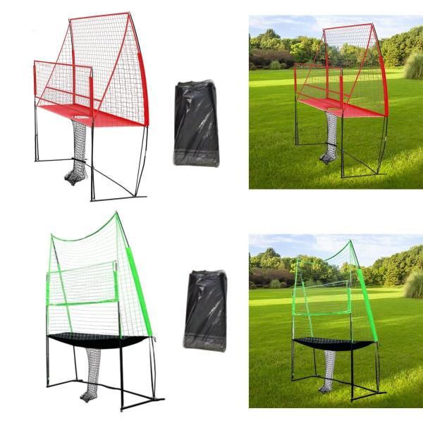 バレーボール練習ネット バレーボールネット 高さ調節可能 軽量バレーボールトレーニング器具ネット 裏庭を打つため