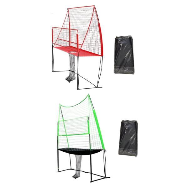 バレーボール練習ネット バレーボールネット 高さ調節可能 軽量バレーボールトレーニング器具ネット 裏庭を打つため