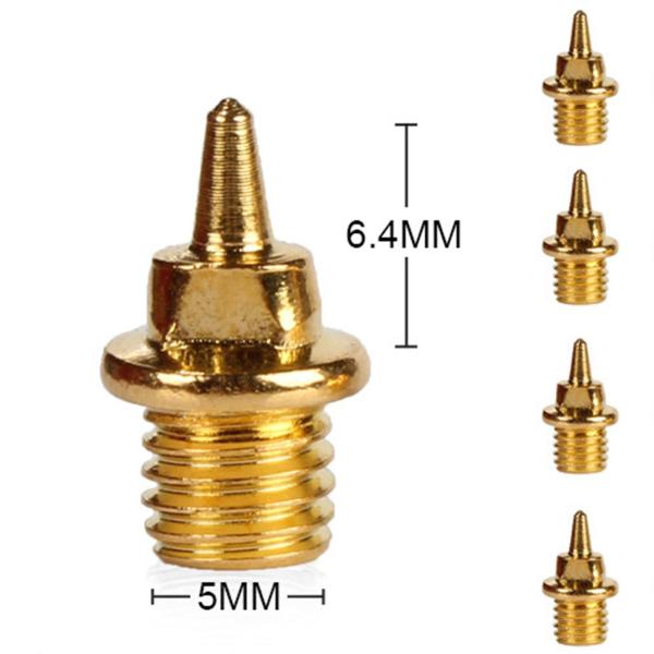 20x トラックシューズ スパイク トラックシューズ用交換用スパイク 多用途 頑丈 ポータブル レンチ付き 競技用ショートランニング用