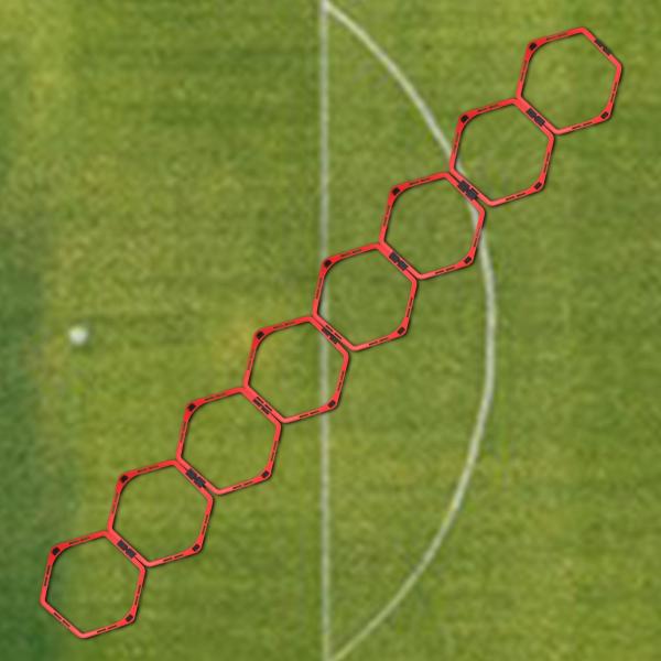 サッカーアジリティラダースピードラダージャンプハードル向上スピードトレーニングラダーポータブルエクササイズラダー子供大人用