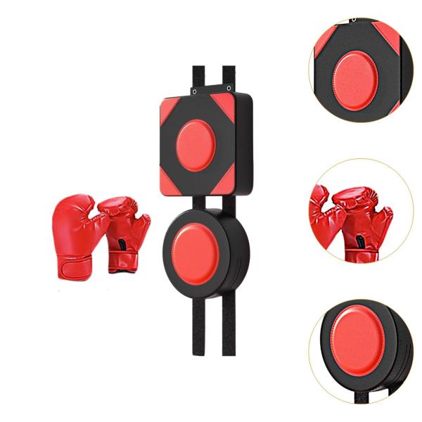 壁パンチングバッグ PU レザーボクシングパッドフィットネス競争パンチングバッグボクシングトレーナームエタイリラックスキックボクシング