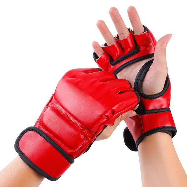 ボクシンググローブ パンチンググローブ パンチミット オープンパーム 防具 スポーツミトン グラップリングワークアウト用ミット 三田空手