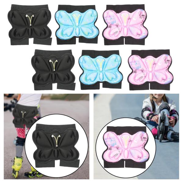 子供用ヒップパッド 耐衝撃 厚みのある子供用 アイススケート保護具 スケートボード スキー BMX スポーツ用