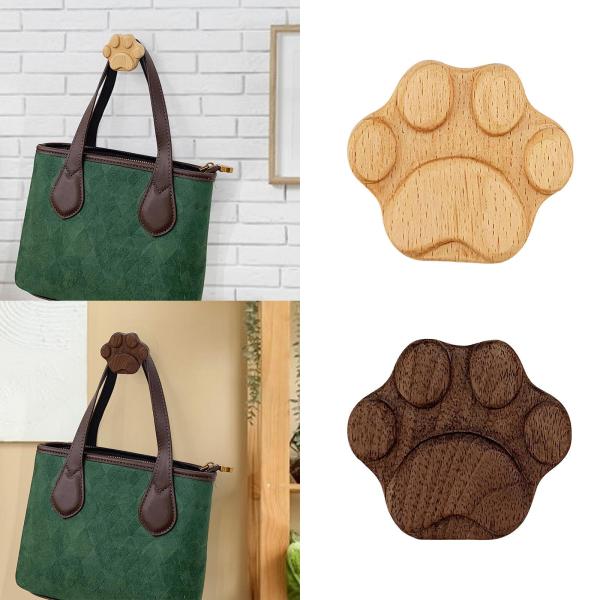 木製壁フックコートハンガー素朴な玄関オーガナイザーモダンな壁掛けドレッサー引き出しノブ寝室玄関ホームバスルーム用