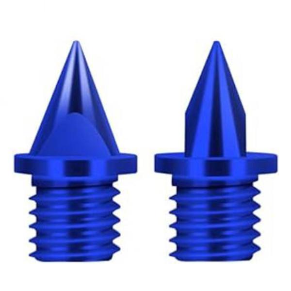 50個 トラックシューズスパイク レンチ付き 5mm 多目的で実用的な交換用スパイク トラックシューズ用 短距離ランニング競技用