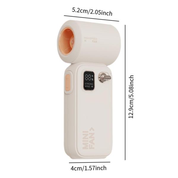 ターボハンドファン、ミニポータブル、速度調整可能な充電式ポケットハンドヘルド、女性、男性、屋内、女の子、屋外キャンプ用