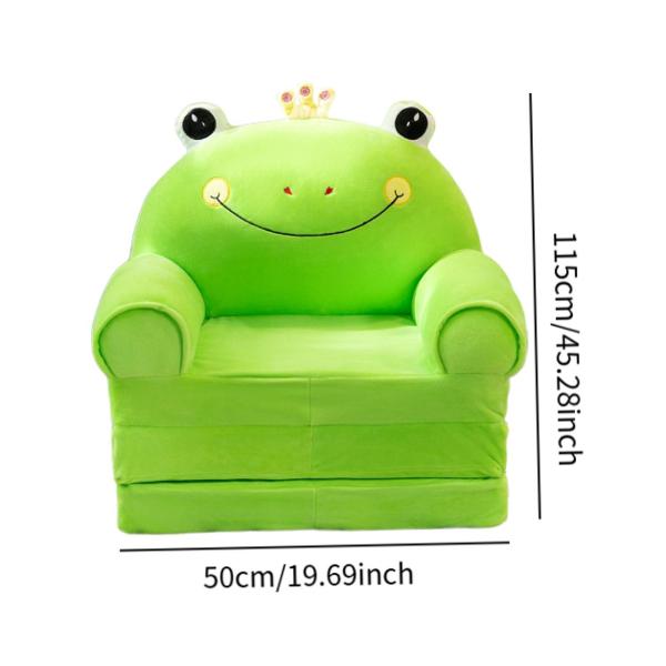 キッズカウチ、1つのかわいい家具、洗えるソファ、リビングルームの寝室の椅子折りたたみ式