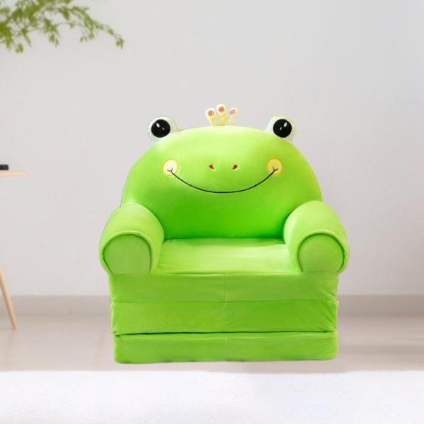 キッズカウチ、1つのかわいい家具、洗えるソファ、リビングルームの寝室の椅子折りたたみ式