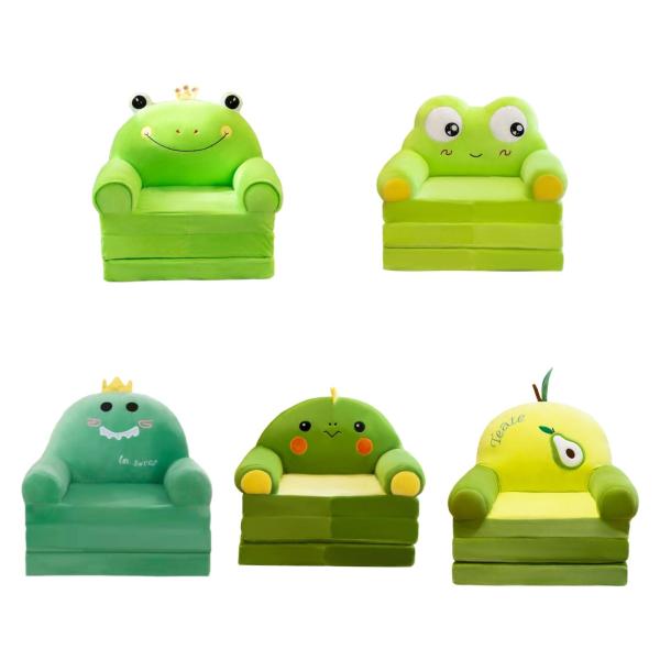 キッズカウチ、1つのかわいい家具、洗えるソファ、リビングルームの寝室の椅子折りたたみ式