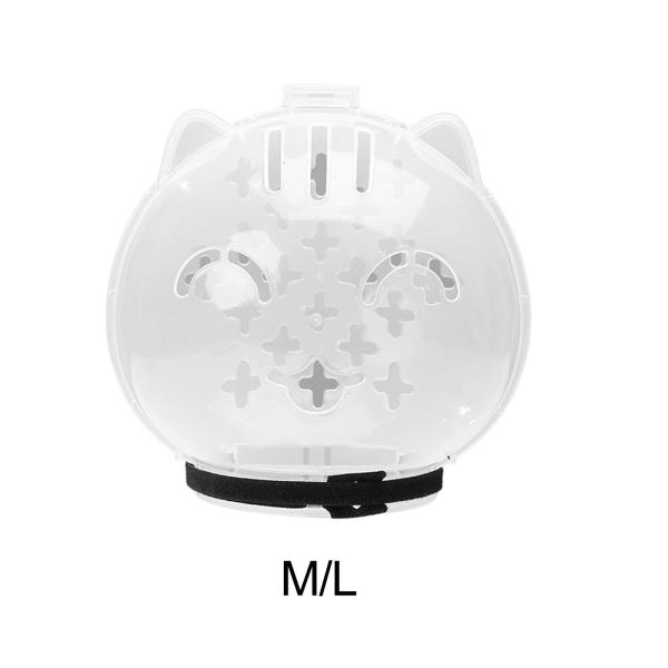 猫の口輪ペットの口カバー多目的快適な保護スペースフードクリア爪トリミング旅行入浴ペット用品