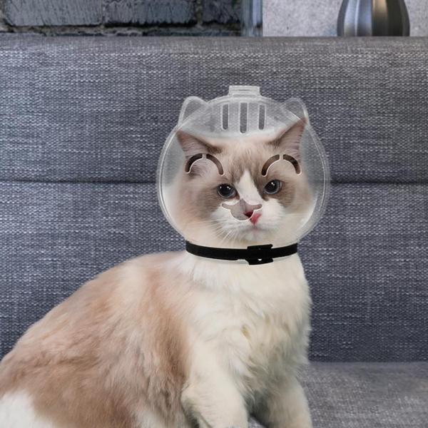 猫の口輪ペットの口カバー多目的快適な保護スペースフードクリア爪トリミング旅行入浴ペット用品