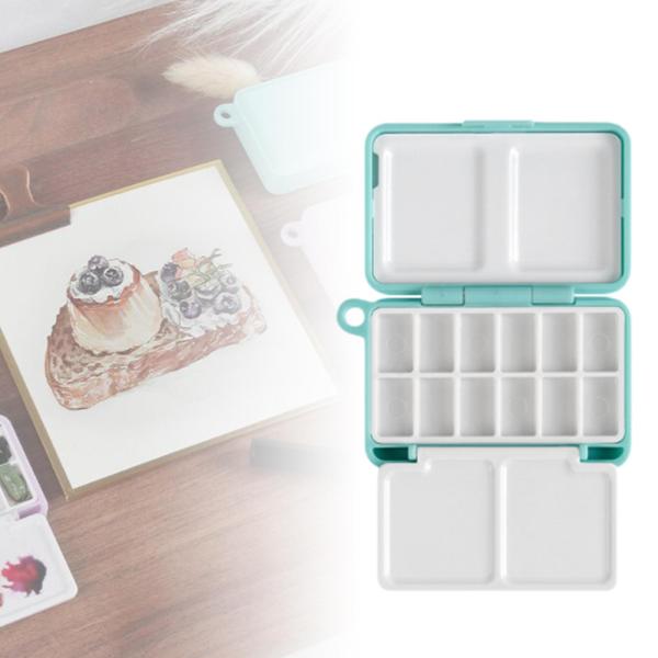 アクリルオイルペインティングスケッチノートブック用の水彩パレットペイントパレット
