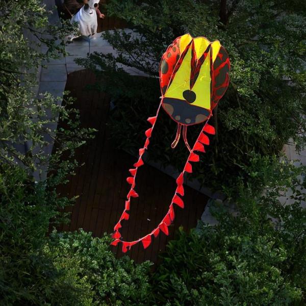 キッズインフレータブルカイト動物型カイトポータブルカラフルな屋外おもちゃを誕生日プレゼントビーチパークヤードチルドレンのために飛んでいるおもちゃ