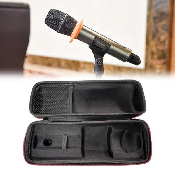 マイクハードケーストラベルケースハンドヘルドマイク用マイクストレージバッグの軽量ダストプルーフマイクストレージバッグKTV移動の保護